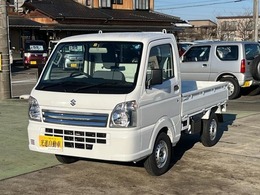 スズキ キャリイ 660 KCエアコン・パワステ スズキ セーフティサポート 装着車 3方開 4WD 新品国産スタッドレス・ホイール付き