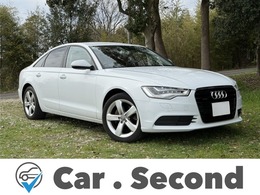 アウディ A6 2.8 FSI クワトロ 4WD 純正ナビ　黒革シート　バックカメラ　ETC