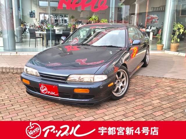 S14 前期 Q's 純正5速MT レクサス 8W3 メテオブルーM 全塗装車 リアフェンダー加工無し