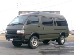 トヨタ ハイエースバン 3.0 DX スーパーロングボディ ハイルーフ ディーゼル 4WD キャンピング 8ナンバー リフトUP