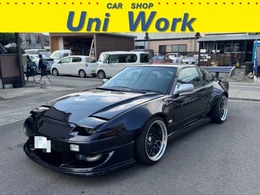 日産 180SX 2.0 タイプX フルエアロ/ロールゲージ/アルミ/マフラー