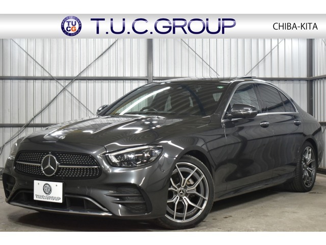 E200　スポーツ　EXC　AMGラインインテリアP　レーダーP　後期　パノラマサンR　全席ヒーター黒革　ブルメスターS　HUD　ARナビTV　360カメ　AMGエアロ19AW　ディストロ　2年保証