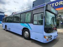 日野自動車 ブルーリボン 77人乗りバス　5速マニュアル　ターボ車 PREHATER　NOXPM適合