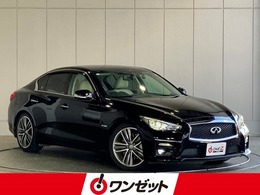 日産 スカイライン 3.5 350GT ハイブリッド タイプSP アラウンドビューモニター　白本革シート