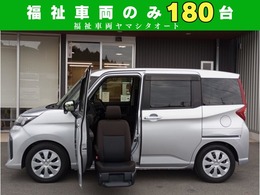 トヨタ ルーミー 1.0 G ウェルキャブ 助手席リフトアップシート車 Aタイプ 4WD 車検 2年付　パノラミックビューモニター