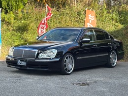 日産 プレジデント 4.5 ソブリン ローダウン　社外19インチアルミ