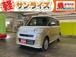 ダイハツ ムーヴキャンバス 660 ストライプス X 4WD 届出済未使用車 4WD　両側電動スライドドア