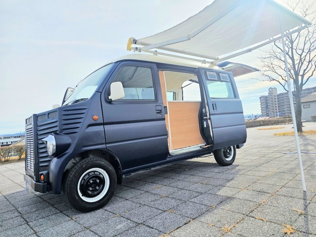 ホンダ　アクティバン　キッチンカー　移動販売車　キャンピングカー　軽キャンパー　フードトラック　事故無し実走行55000キロ　　5速MT　車検令和8年12月まであり