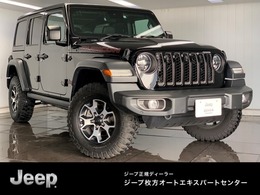 ジープ ラングラー アンリミテッド ルビコン 2.0L 4WD ワンオーナー　レザーシート　シートヒータ
