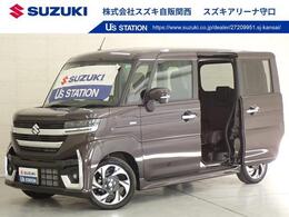 スズキ スペーシア 660 カスタム ハイブリッド XSターボ ACC 衝突被害軽減B パーキングセンサー