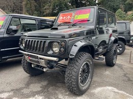 スズキ ジムニー 660 XS 4WD BLACKカスタム 4inアップ バケットシート