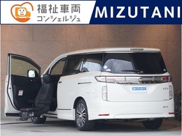 日産 エルグランド 3.5 350ハイウェイスター アンシャンテ 助手席スライドアップシート 両側パワースライドドア フルセグナビ