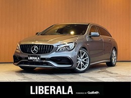 メルセデスAMG CLAシューティングブレーク CLA 45 4マチック 4WD 黒革シート シートヒーター パワーシート