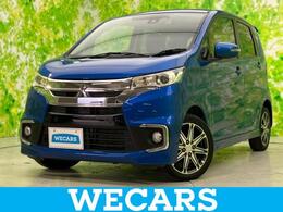 三菱 eKカスタム 660 T セーフティパッケージ 新品タイヤ/社外 SDナビ/イーアシスト(ミツ