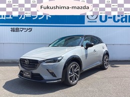 マツダ CX-3 1.5 15S ビビッド モノトーン 4WD 当社デモカー　360°モニター　レーダーク