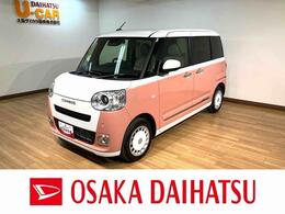 ダイハツ ムーヴキャンバス 660 ストライプス G ナビ連動前後ドラレコ　両側パワースライド