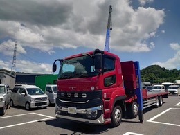 三菱ふそう スーパーグレート 9.9 タダノ社製3段クレーン付き　オートマ車