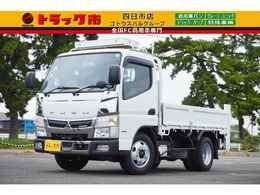 三菱ふそう キャンター 3t　平ボディ　高床　パワーゲート　垂直式 横滑り防止　坂道発進補助　レーダーブレー