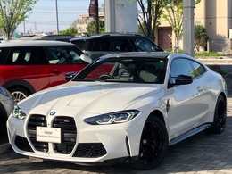 BMW M4クーペ コンペティション M xドライブ 4WD 黒革HUD 全周囲カメラ　ハーマンカードン