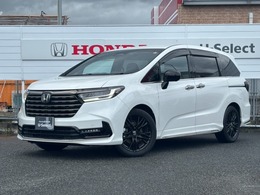 ホンダ オデッセイ 2.0 e:HEV アブソルート EX ブラックエディション 元当社代車使用/ナビ/後席フリップダウンモ