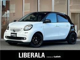 スマート フォーフォー ターボ ツイナミック ガラスルーフ 黒革 Panasonicナビ 純正16AW