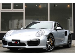 ポルシェ 911 ターボS PDK 純正ナビ　フルセグTV　サンルーフ　黒革