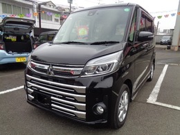 三菱 eKスペース 660 カスタム G セーフティ パッケージ 衝突軽減ブレーキ　ナビ