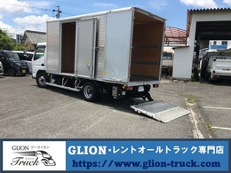 三菱ふそう キャンター 2t積・アルミバン・標準ロング 格納パワーゲート・サイド扉