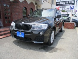 BMW X3 xドライブ20d Mスポーツ ディーゼルターボ 4WD 後期黒革純正ナビTVBカメラドラレコCアクセ