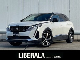 プジョー 3008 GT ハイブリッド4 4WD 1オーナ 純正ナビ 全方位カメラ 半革