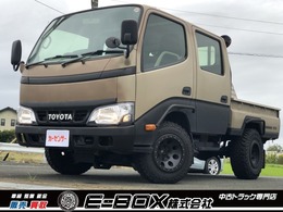 トヨタ ダイナ 3.0D Wキャブ アウトドアカスタム パイプF 艶消グラデーション塗装 M/TマッドT 15AW