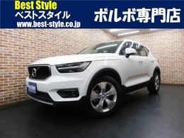 ボルボ XC40 T4 AWD モメンタム 4WD 1オナ/コンビニpk/半革/ナビ/全カメラ/禁煙