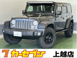 ジープ ラングラー アンリミテッド スポーツ 4WD ナビ BT TV 社外アルミ ブロックタイヤ