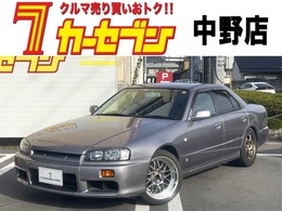 日産 スカイライン 2.0 GT 車庫保管　TEIN車高調　社外アルミホイール