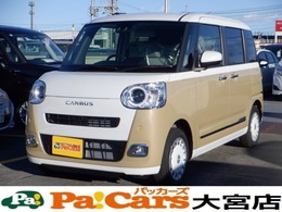 ダイハツ ムーヴキャンバス 660 ストライプス G 届出済未使用車　前後障害物センサー