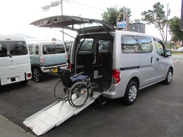 日産 NV200バネットバン 1.6 チェアキャブ 車いす1名仕様 専用サードシート無 オートステップ　電動固定装置　ナビ