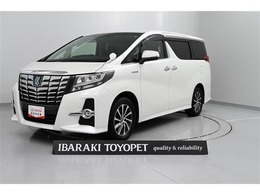 トヨタ アルファード ハイブリッド 2.5 SR サイドリフトアップシート装着車 E-Four 4WD 7人乗 後席モニタ 純正ナビ ETC