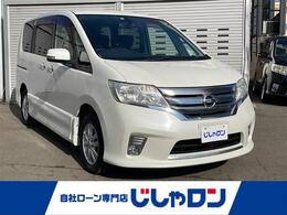 日産 セレナ 2.0 ハイウェイスター Jパッケージ 4WD 社外ナビ  フルセグ 両側電動 バックカメラ