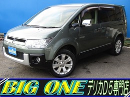三菱 デリカD：5 2.4 G プレミアム 4WD 純正マルチ両パワ後席モニターPバックドア