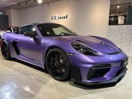 ポルシェ 718スパイダー RS PDK 左H PTSカラー ヴァイザッハ FリフトOP526