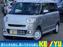 ダイハツ ムーヴキャンバス 660 ストライプス Gターボ 4WD 届出済未使用車　両側電動スライドドア