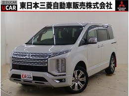 三菱 デリカD：5 2.2 P ディーゼルターボ 4WD 禁煙車　7人乗り　車検整備付　ナビ