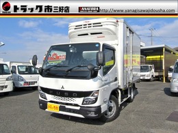 三菱ふそう キャンター 3.0 全低床 ディーゼルターボ -30度低温冷凍車　左サイドドア　衝突軽減