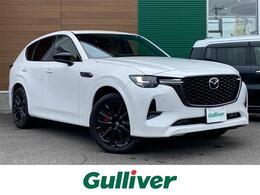 マツダ CX-60 3.3 XDハイブリッド プレミアム スポーツ ディーゼルターボ 4WD 寒冷地/軽油HV/ナビ/全方位/茶革/屋根/冬T