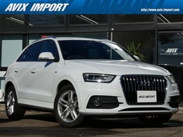 アウディ Q3 2.0 TFSI クワトロ 211PS Sラインパッケージ 4WD 黒半革 MMIナビ Bカメラ 18AW キセノン