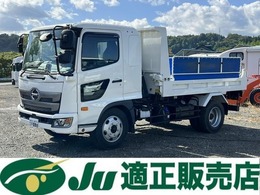 日野自動車 レンジャー ダンプ　4WD　極東ダンプ　電動コボレーン 標準ゲート　寝台付　最大積載量2900kg
