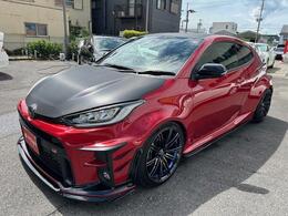 トヨタ GRヤリス 1.5 RS 寒冷地仕様 GRエアロ TRDマフラー 社外車高