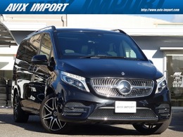 メルセデス・ベンツ Vクラス V220 d アバンギャルド ロング AMGライン ディーゼルターボ 後期型 RSP フルフラットシート 黒革 シー