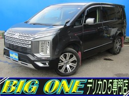 三菱 デリカD：5 2.2 G パワーパッケージ ディーゼルターボ 4WD 7人乗り　10.1型ナビ　CD/DVD再生　BTオー
