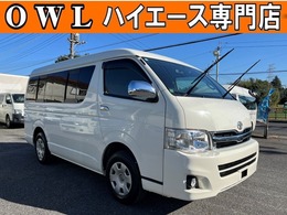 トヨタ ハイエース 2.7 GL ロング ミドルルーフ 4WD 4WD寒冷地3型後期純正ナビTVバックカメラ